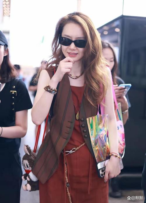 女明星戴墨镜照片合集 李冰冰赵丽颖戚薇机场秀墨镜穿搭